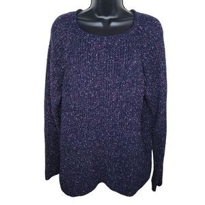 Style & Co Plus Size marled long sleeve sweater 1x